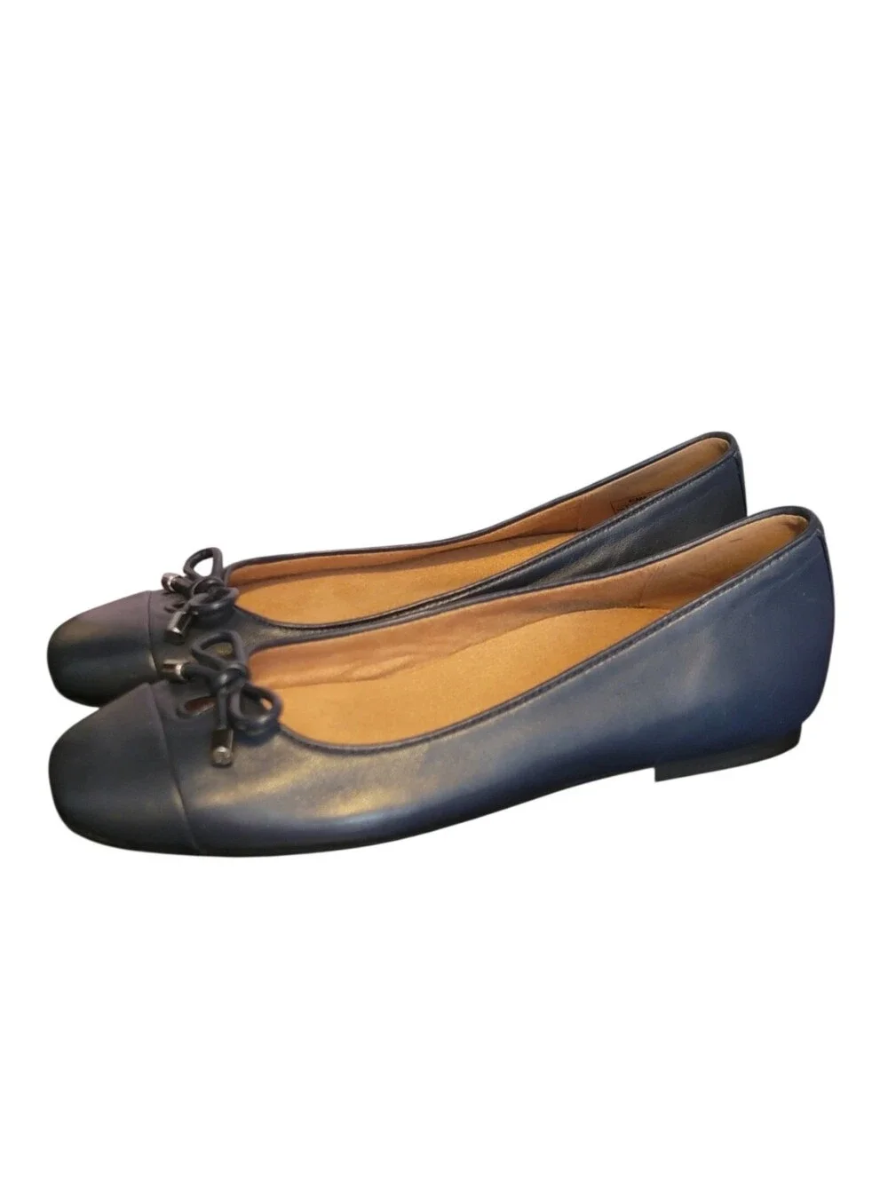 VIONIC Navy Blue Klara Ballet Flats Size 6.5 NWOT